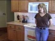Robin in her kitchen