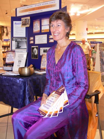 Alexis Jantzen at Book-signing, Inidgo Books, North Vancouver